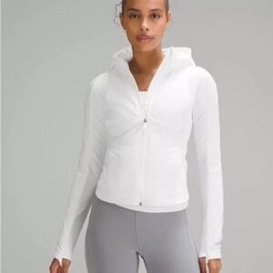 🆕❤️ Lululemon Push Your Pace Jacket White Size 6 Brand new with tags Beautiful